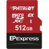 Patriot Memory Ep Express Memory Card 512GB Microsdxc 800/600 MB/s - (PEF512GEPEXMCX)