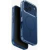 UNIQ Clario Case For Iphone 17 Pro Magclick Charging Blue - (UNIQ-IP6.3P(2025)-CLARMRBLU)