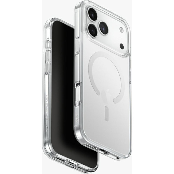 UNIQ Clario Case For Iphone 17 Pro Max Magclick Charging Transparent - (UNIQ-IP6.9P(2025)-CLARMLCLR)