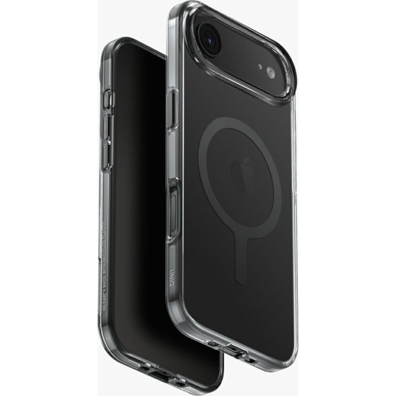 UNIQ Clario Case For Iphone Air Magclick Charging Black - (UNIQ-IP6.6(2025)-CLARMSMK)