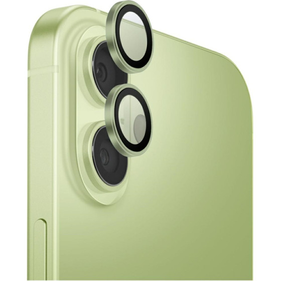 UNIQ Tempered Glass For Camera Lens Optix Aluminium Camera Lens Protector For Iphone 17 With Applica - (UNIQ-IP6.3(2025)-ALENSDGRN)
