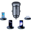 Usams CC321 Car Charger Aluminum 30W Pd USB-C Tarnish - (CC321CC01)