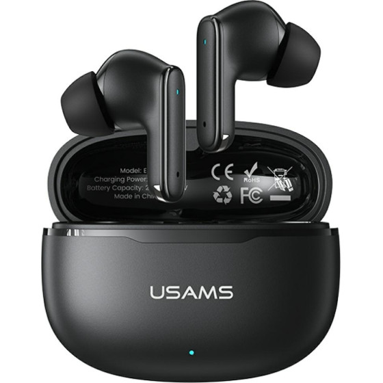 Usams E05 Tws Earphones Bluetooth 6.0 Wireless Black - (BHE0501)