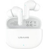 Usams E05 Tws Earphones Bluetooth 6.0 Wireless White - (BHE0502)