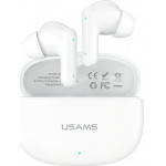 Usams E05 Tws Earphones Bluetooth 6.0 Wireless White - (BHE0502)