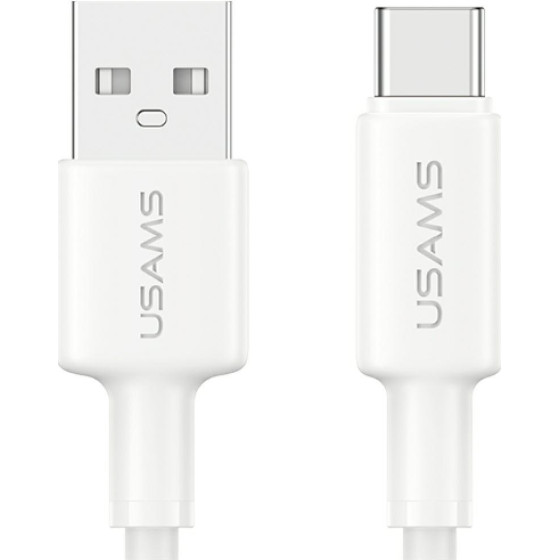 Usams U90 Cable 3A USB-A To USB-C White - (SJ761USB01)