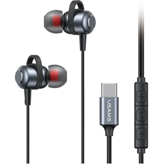 Usams Stereo EP-48 USB-C Tarnish - (HSEP4801)