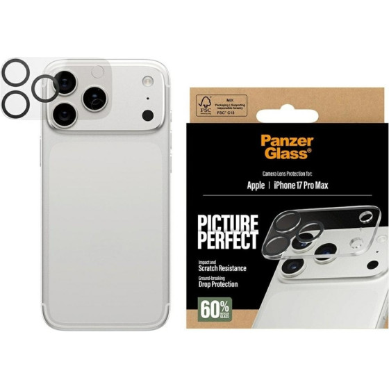 PanzerGlass Pictureperfect Tempered Glass Lens Screen Protector For Iphone 17 Pro Max - (PAN001378-0)