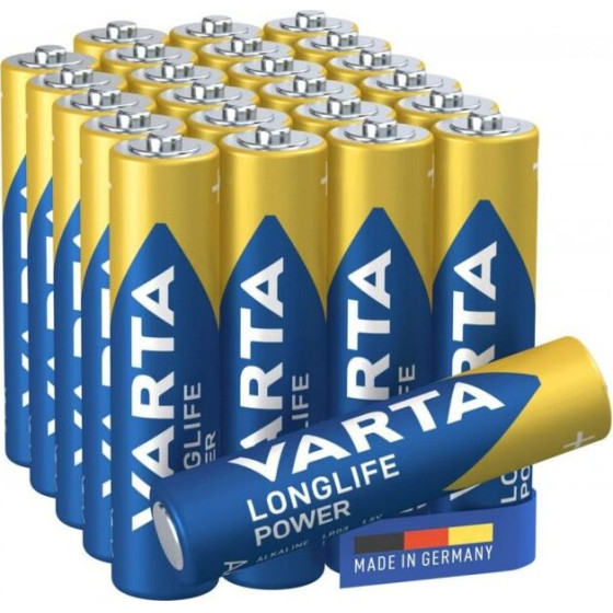 Varta Alkaline Battery R3 (AAA) Longlife Power 24 pcs