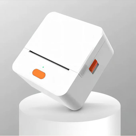 Netum Bluetooth Mini Label Thermal Printer White - (NT-P1)
