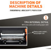 Netum Lan Receipt Thermal Printer 80MM Black - (NT-8360L)
