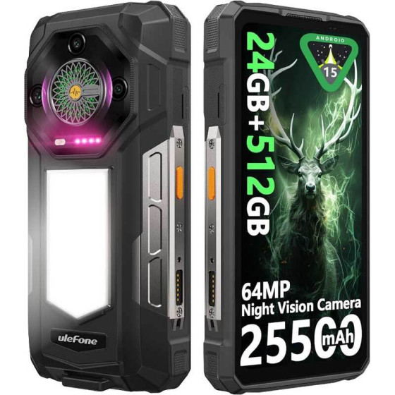 Ulefone Armor 33 12/512 Black Eu