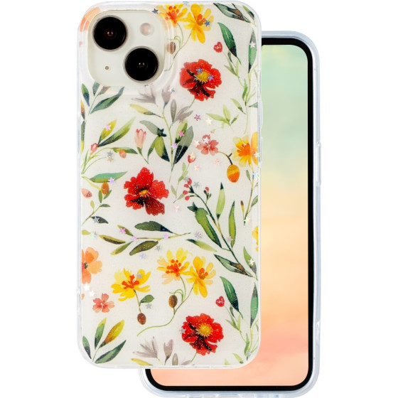TFO Glow Glam Case For Iphone 15 6,1'' white
