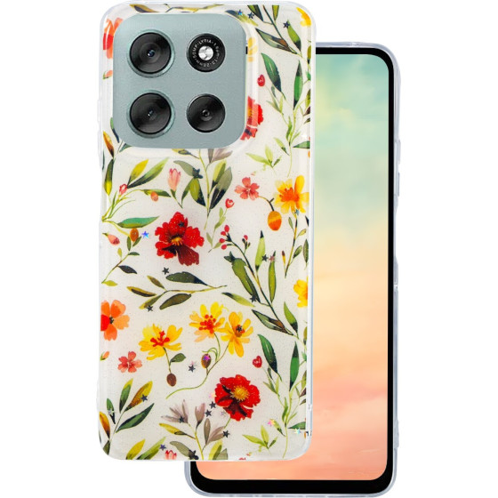 TFO Glow Glam Case For Motorola Moto G86 white