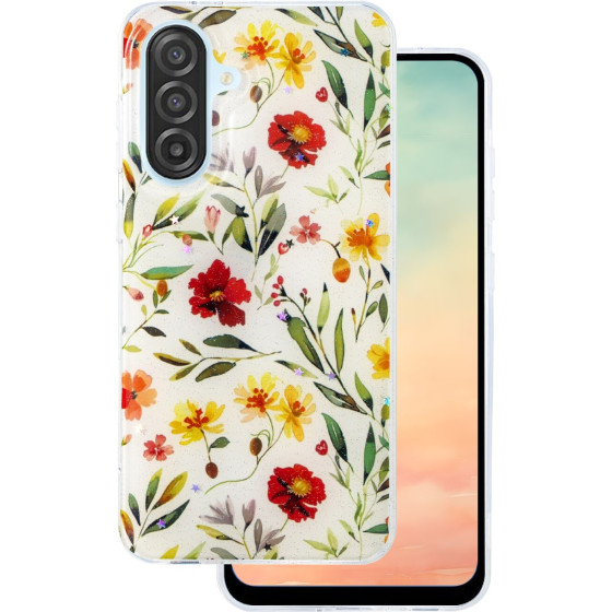 TFO Glow Glam Case For Samsung Galaxy A17 5G white
