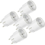 Shelly ��� 5 ������� ������ Plug S Mtr Gen3 12A (�����) - (PlugSMTRgen3x5)