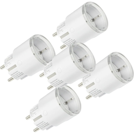 Shelly ��� 5 ������� ������ Plug S Mtr Gen3 12A (�����) - (PlugSMTRgen3x5)