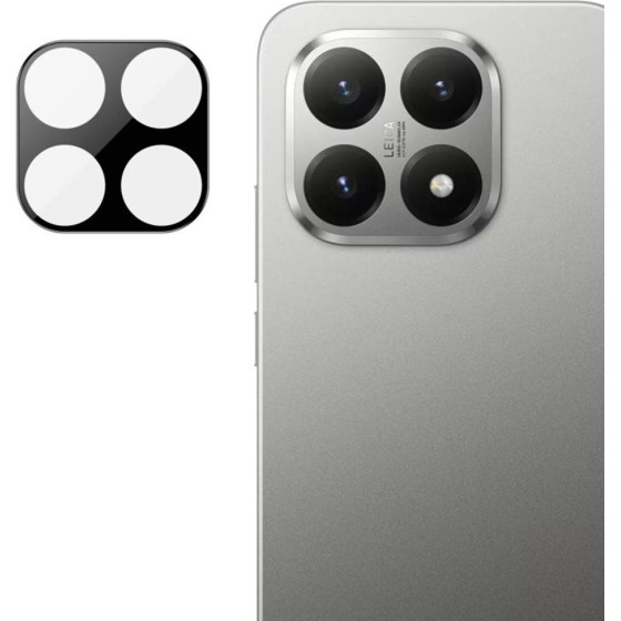 Techsuit - Full Camera Glass - Xiaomi 15T - Black
