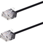 POWERTECH ������� ������� Cat 6A U/UTP, ultra slim, copper, 500MHz, 0.50m, ����� - (CAB-N430)