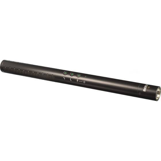 RODE Microphone Black Digital Camera Microphone - (NTG-4+)