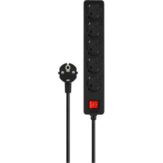 SAVIO Schuko Power Strip, 5 Sockets, 5 m - (LZ-15)