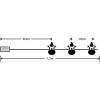 Modee ����������������� ������� LED �� �������� (10LED/120cm/10cm) ����� �����