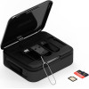 ENERGEA Cable Bazic GoCharge Loop 5in1 Lightning, USB-A, Micro USB 1m black - (CBL-LOOP-BLK100)
