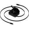 ENERGEA Cable Bazic GoCharge Loop 5in1 Lightning, USB-A, Micro USB 1m black - (CBL-LOOP-BLK100)