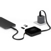 ENERGEA Cable Bazic GoCharge Loop 5in1 Lightning, USB-A, Micro USB 1m black - (CBL-LOOP-BLK100)