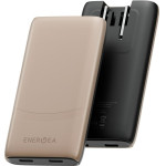 ENERGEA Wall charger TravelWorld Edge 65W 2xUSB-C PD/PPS/QC3.0 (US/UK/EU) gold - (TW-EDGE65-GLD)