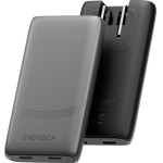 ENERGEA Wall charger TravelWorld Edge 65W 2xUSB-C PD/PPS/QC3.0 (US/UK/EU) graphite - (TW-EDGE65-GUN)