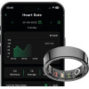 NOLATR Smart Ring ELITE LUX Silver - Size 12 - (L1S12)
