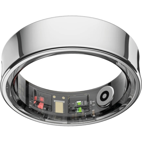 NOLATR Smart Ring ELITE LUX Silver - Size 12 - (L1S12)