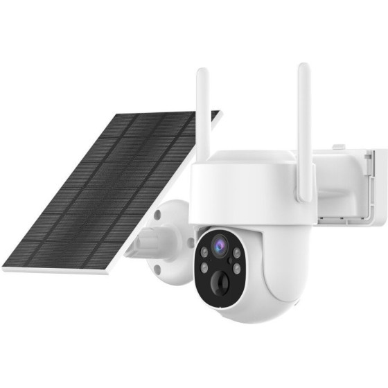 IMMAX NEO LITE SMART Security outdoor solar camera Solar Sentry, 4G, P/T, HD, PIR, 3MP, TUYA - (07804L)