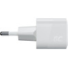 Green Cell USB Charger PowerGaN 33 W PD 3.0 QC 3.0 1x USB-C white - (CHARGC06W)