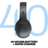 SKULLCANDY (S6EVW-T992) CRUSHER ACTIVE, WIRELESS OVER-EAR HEADPHONES (COAL)