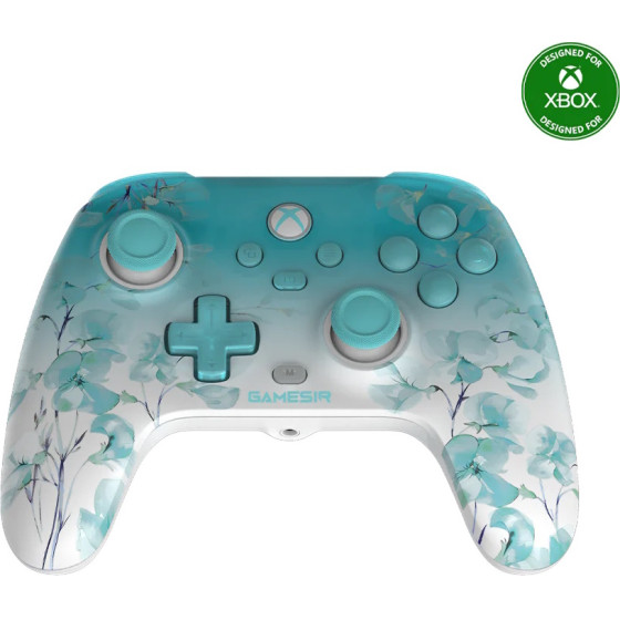GameSir T7 Pro Wired Gamepad �� Hall Effect ��� 2 Back Buttons ��� Xbox / PC - Floral Edition - (04827)