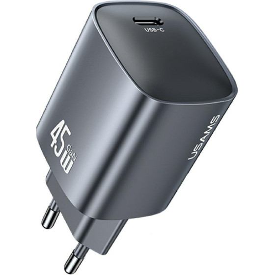 USAMS T66 45W GaN Fast Charger tarnish - (CC323TC01)