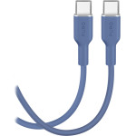 Puro Cable ''ICON'' from USB-C to USB-C, 1.5m - (PUCCCICON15MTBLUE17)