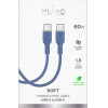 Puro Cable ''ICON'' from USB-C to USB-C, 1.5m - (PUCCCICON15MTBLUE17)