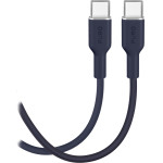 Puro Cable ''ICON'' from USB-C to USB-C, 1.5m - (PUCCCICON15MTDKBL17)