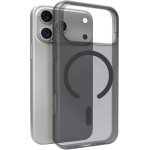 Puro Daylight Magsafe Compatible Silicone Case for iPhone 17 Pro - Translucent Black - (PUIPC17P63DAYL2BLK)