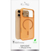 Puro Daylight Magsafe Compatible Silicone Case for iPhone 17 Pro - Translucent Orange - (PUIPC17P63DAYL2ORA)