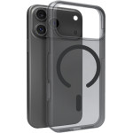 Puro Daylight Magsafe Compatible Silicone Case for iPhone 17 Pro Max - Translucent Black - (PUIPC17P69DAYL2BLK)