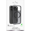 Puro Daylight Magsafe Compatible Silicone Case for iPhone 17 Pro Max - Translucent Black - (PUIPC17P69DAYL2BLK)