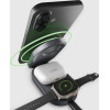 SBS Foldable 3in1 wireless stand, QI2 and MFI - (TEWIRMAGFOLD31QI2MFI)