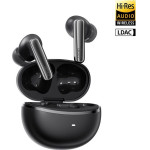 QCY Melobuds N70 ANC Black - HT18 -55db TWS Flagship Hi-Res Earbuds LDAC BT 6.0 IPX5 Wireless charge - (QCY-HT18 Black)