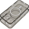 CLEAR MAG COVER case compatible with MagSafe for SAMSUNG S26 Edge black OEM