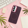 FRAME MAG COVER Case compatible with MagSafe for SAMSUNG S26 Edge purple OEM