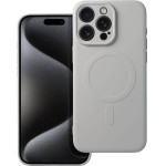 SILICONE MAG COVER case compatible with MagSafe for SAMSUNG S26 Edge grey titatnium OEM